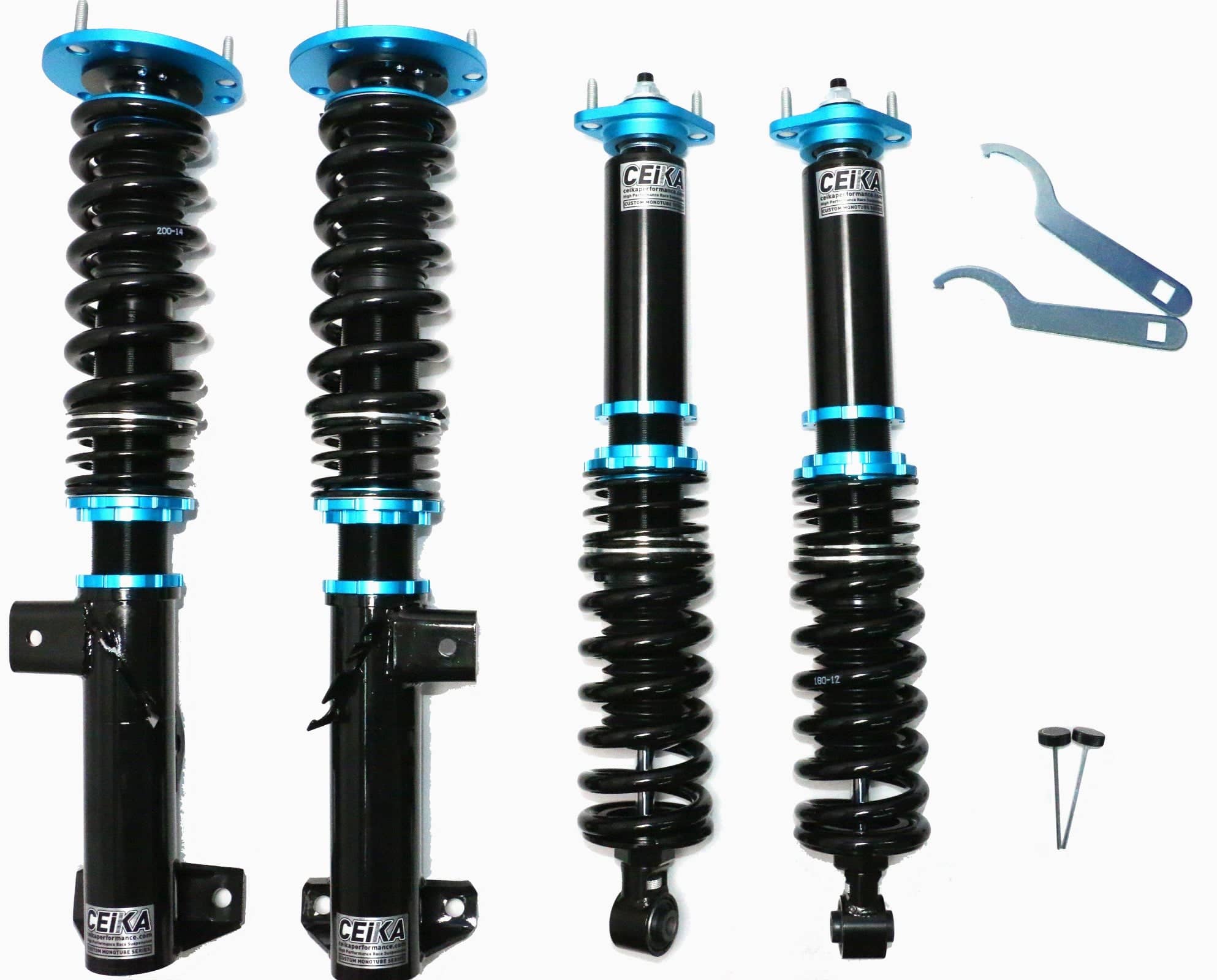 CEIKA Custom Coilovers for BMW 3 Series E36 Rear Coilovers Conversion (92~98)