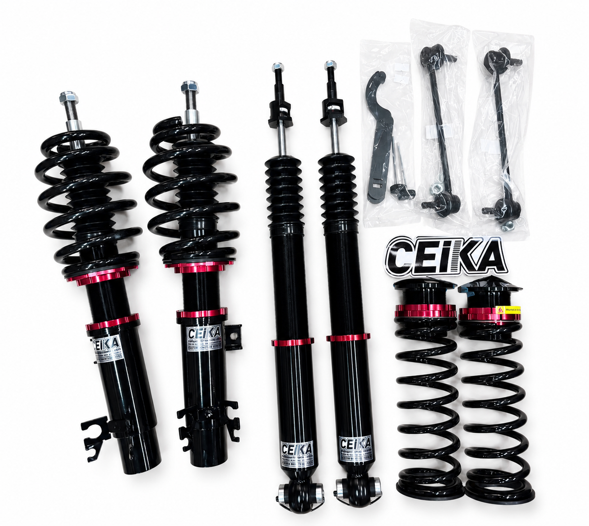 Combinés filetés CEIKA pour Audi A1 8X (10~up)