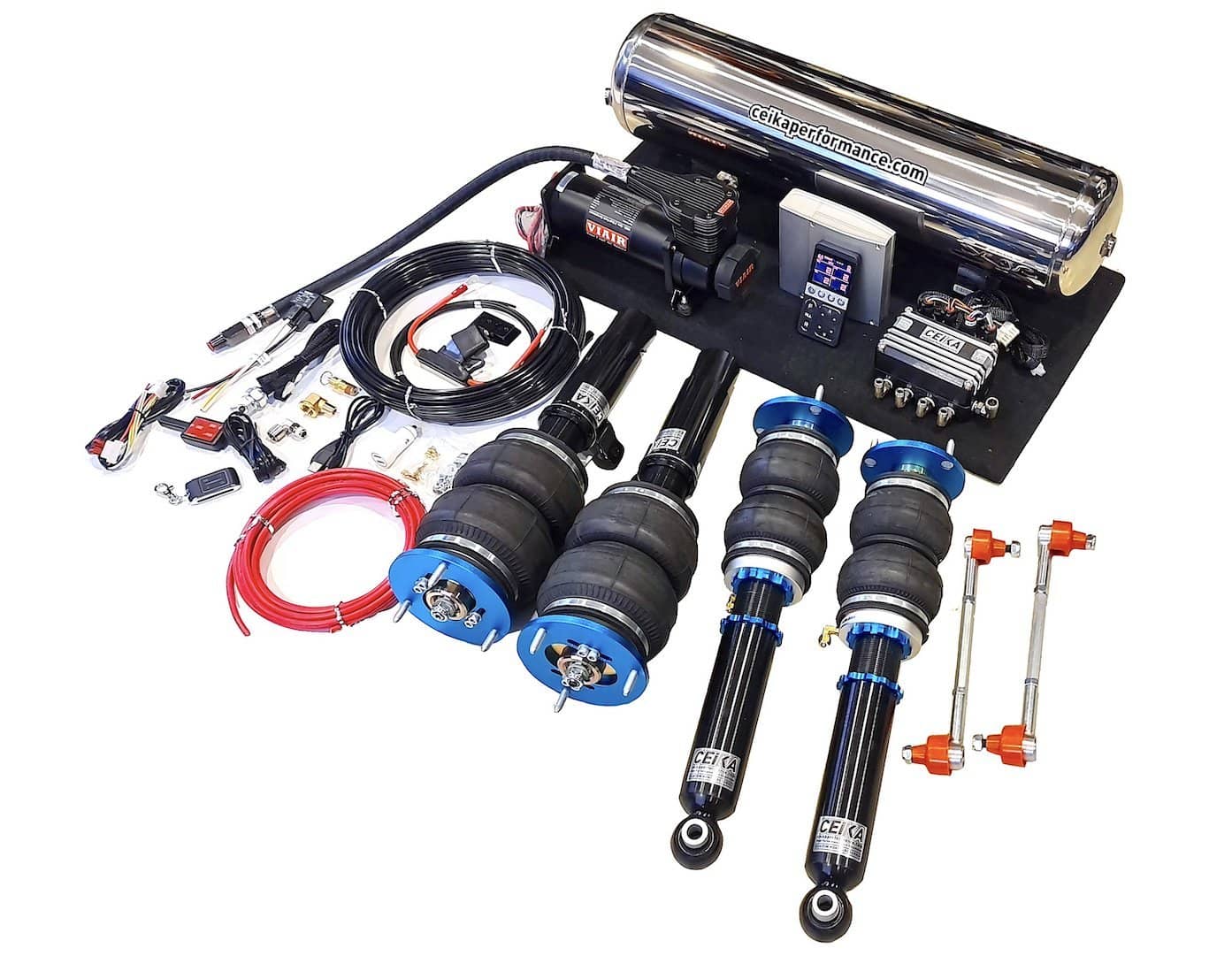 CEIKA Air Ride Coilover Kit for VOLKSWAGEN GOLF MK7 2WD φ50 (Rr Multi-Link Suspension) OE Rr
Separated (12~UP)