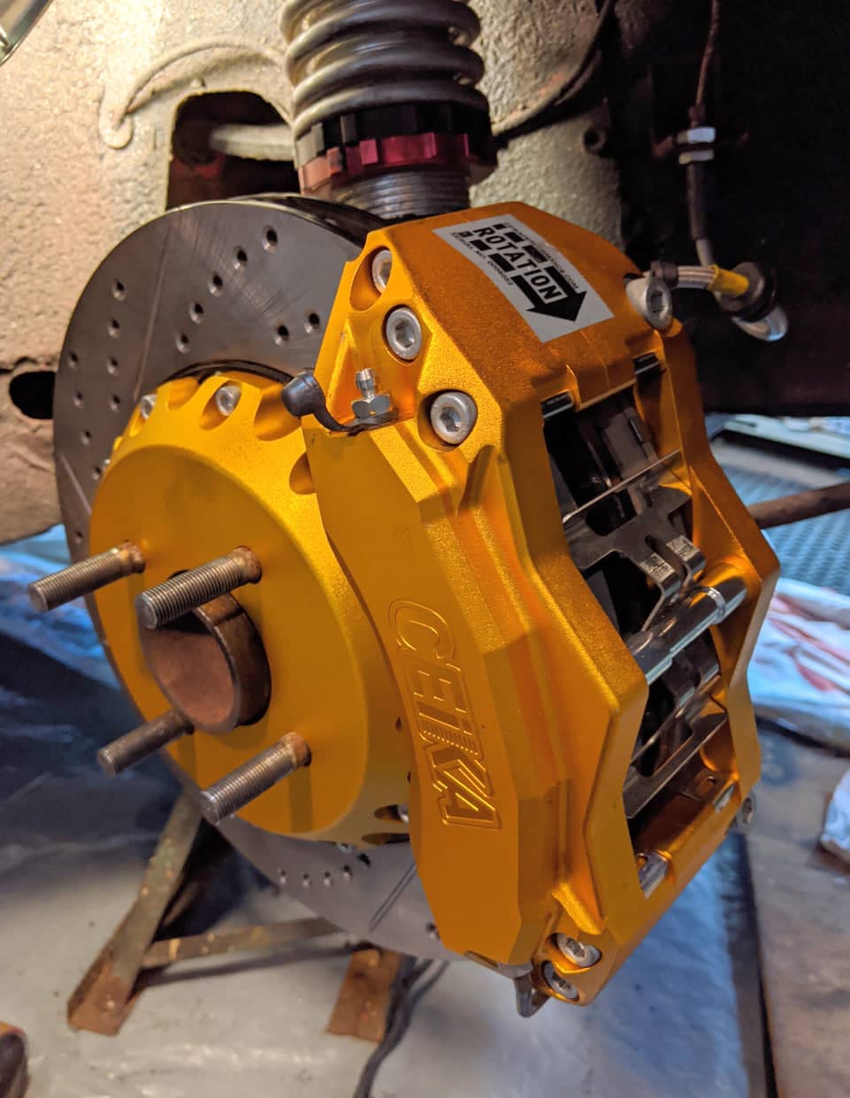 CEIKA Custom Big Brake Kit for Fiat/Bertone X1/9 (72~89)