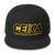 CEIKA by Otto Wool Blend Snapback Gold Logo
